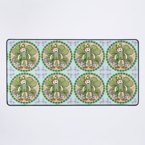 Item preview, Very Irish Sock Monkey designed and sold by artmuvz.
