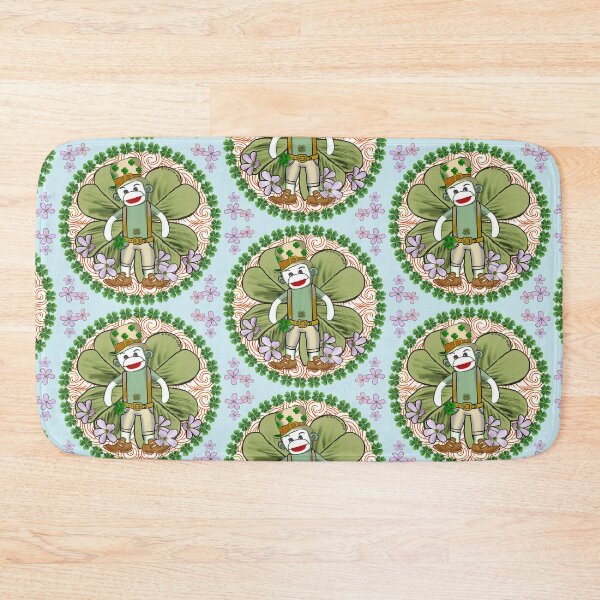 Item preview, Very Irish Sock Monkey designed and sold by artmuvz.