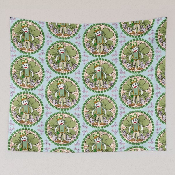 Item preview, Very Irish Sock Monkey designed and sold by artmuvz.