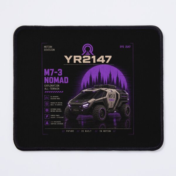Item preview, YEAR 2147 Futuristic Cyberpunk Sci-Fi Streetwear designed and sold by TEEJAMBOREE.
