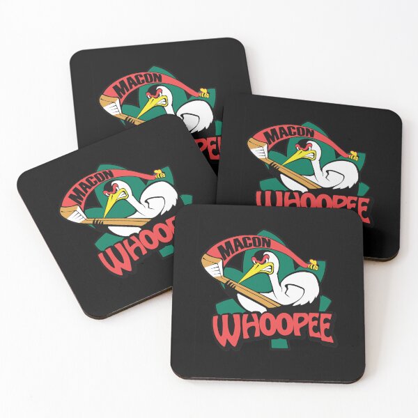 Item preview, Macon Whoopee Vintage Hockey Mascot designed and sold by Loopdrawings.