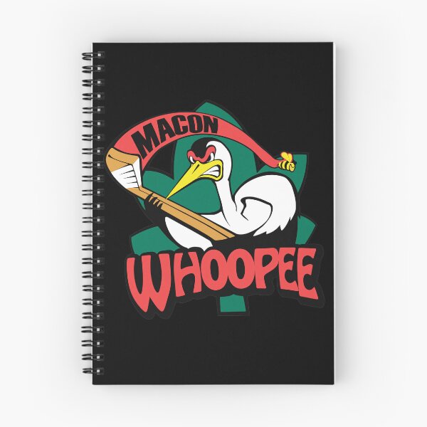 Item preview, Macon Whoopee Vintage Hockey Mascot designed and sold by Loopdrawings.