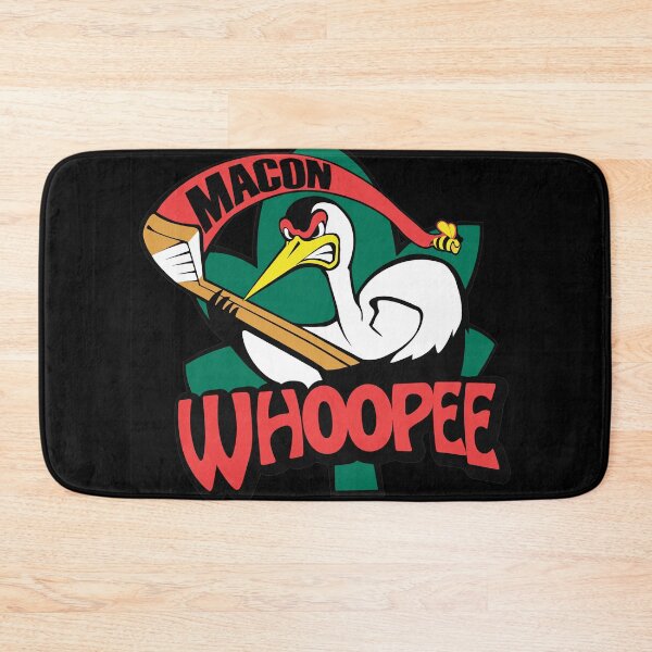 Item preview, Macon Whoopee Vintage Hockey Mascot designed and sold by Loopdrawings.