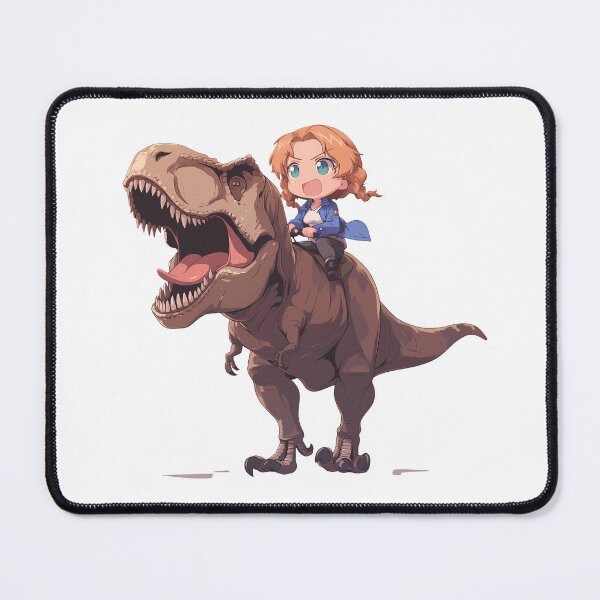 Item preview, Orange Pekoe Girls und Panzer Cheerful Chibi Dinosaur designed and sold by Dashsopaner.