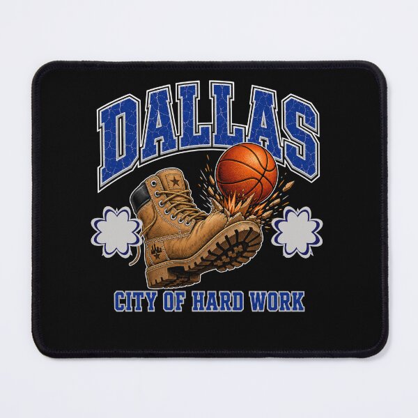Item preview, Dallas Basketball Work Boot designed and sold by freshwear design.