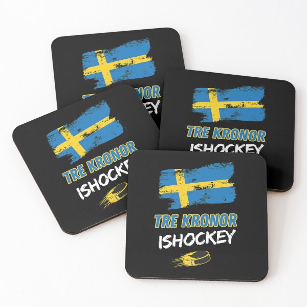 Item preview, Tre Kronor Ishockey Swedish Flag  designed and sold by Loopdrawings.