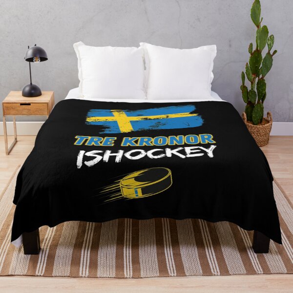 Item preview, Tre Kronor Ishockey Swedish Flag designed and sold by Loopdrawings.