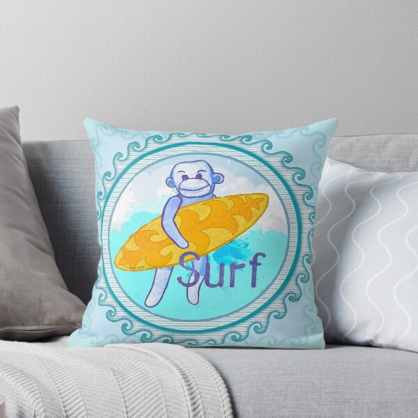 Item preview, Sock Monkey Surfer designed and sold by artmuvz.