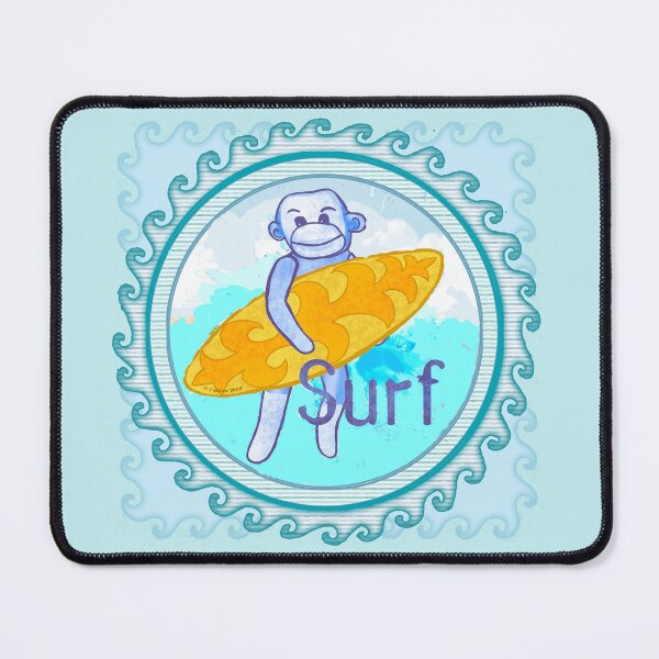 Item preview, Sock Monkey Surfer designed and sold by artmuvz.