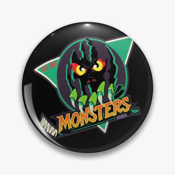 Item preview, Mad City Monsters Retro Hockey  designed and sold by Loopdrawings.