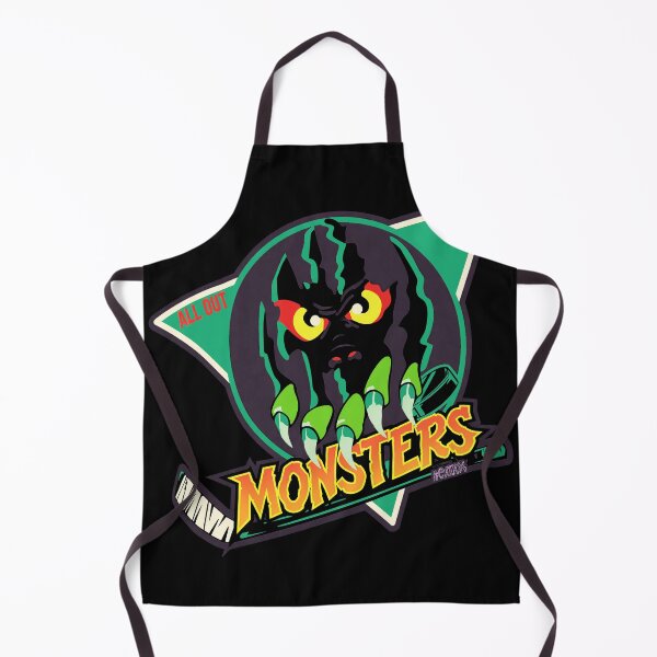 Item preview, Mad City Monsters Retro Hockey designed and sold by Loopdrawings.
