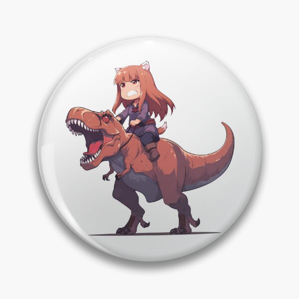Item preview, Holo Spice and Wolf Chibi Dinosaur Journey designed and sold by Dashsopaner.