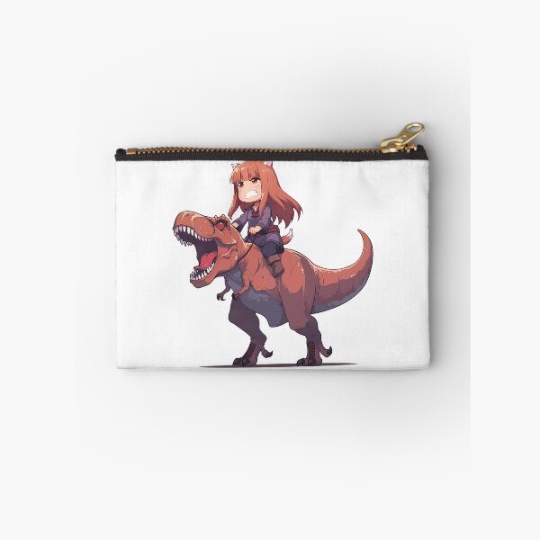 Artikelvorschau, Holo Spice and Wolf Chibi Dinosaur Journey entworfen und verkauft von Dashsopaner.