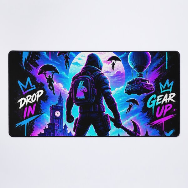 Item preview, Fortnite Victory Royale Neon Gamer – Drop In Gear Up Gaming Design designed and sold by NBT-NOVA.