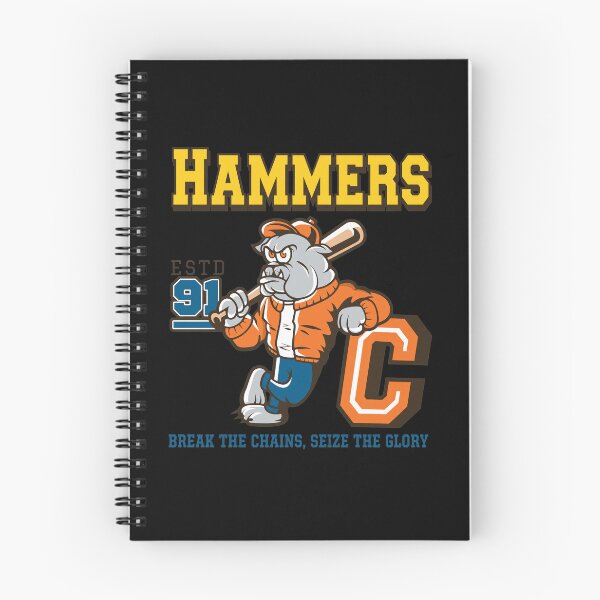 Item preview, Hammers Bulldog Baseball Mascot Vintage Style designed and sold by BlossomieStore.