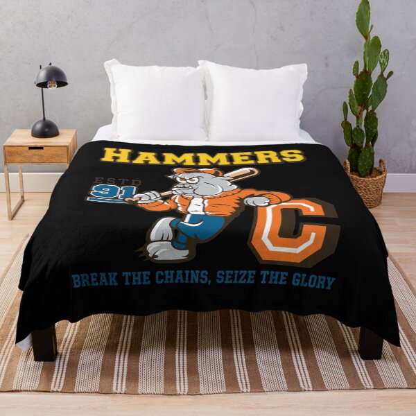 Item preview, Hammers Bulldog Baseball Mascot Vintage Style designed and sold by BlossomieStore.