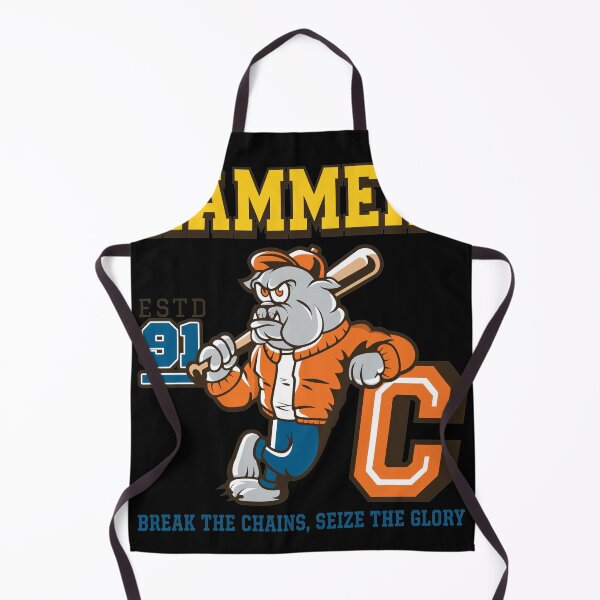Item preview, Hammers Bulldog Baseball Mascot Vintage Style designed and sold by BlossomieStore.