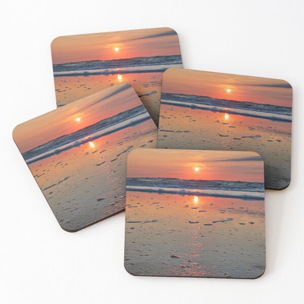 Item preview, Golden Sunset Over the Ocean – Beach Sunset Photography designed and sold by Victoria Lynn Captures.