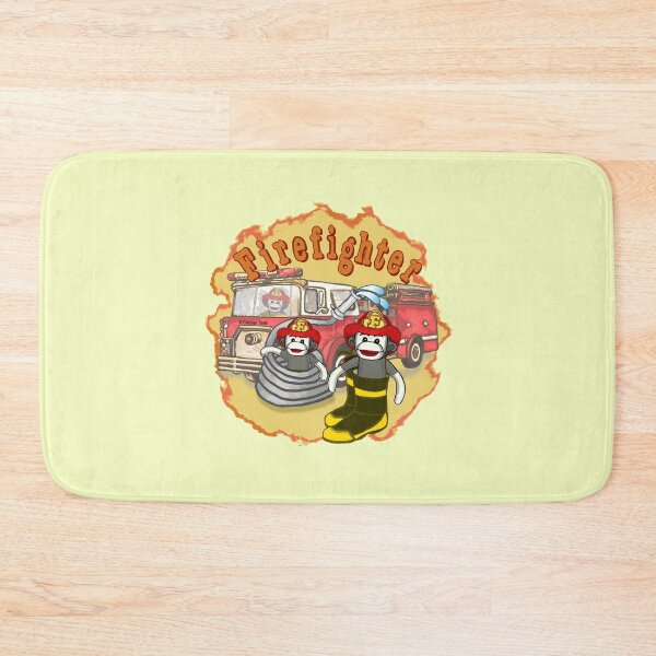 Item preview, Sock Monkey Firetruck designed and sold by artmuvz.