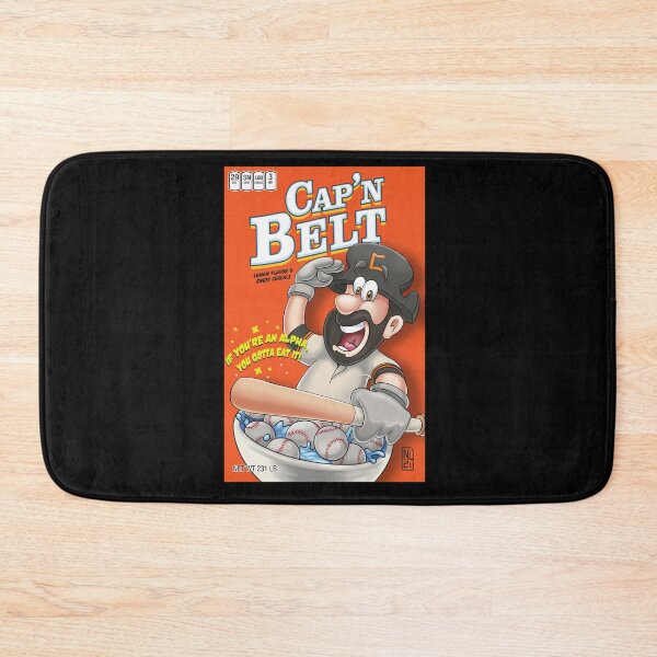 Item preview, Cap'n Belt Baseball Cereal Box Parody designed and sold by BlossomieStore.
