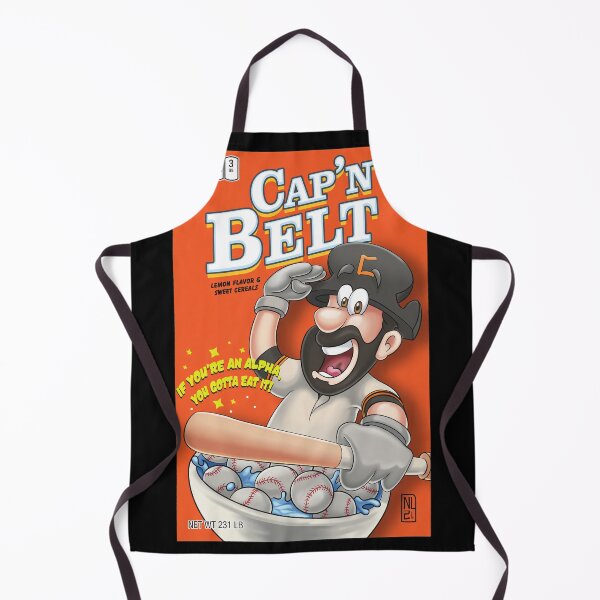 Item preview, Cap'n Belt Baseball Cereal Box Parody designed and sold by BlossomieStore.
