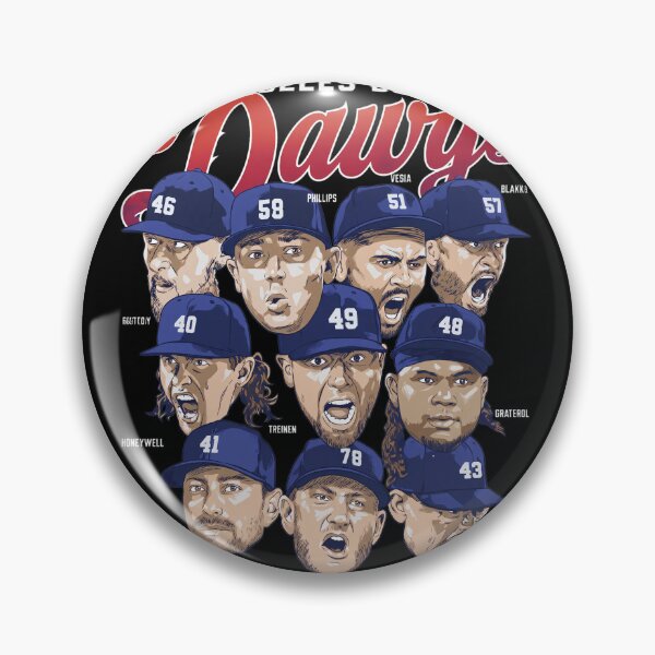 Item preview, Los Angeles Bullpen Dawgs Baseball Pitchers designed and sold by BlossomieStore.