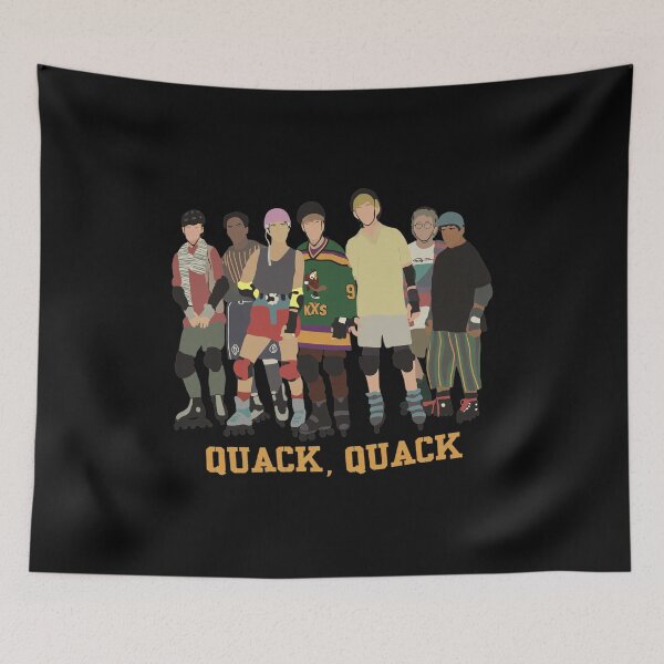 Item preview, Quack Quack Retro Roller Skating Team designed and sold by BlossomieStore.