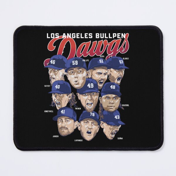 Item preview, Los Angeles Bullpen Dawgs Baseball Pitchers designed and sold by BlossomieStore.
