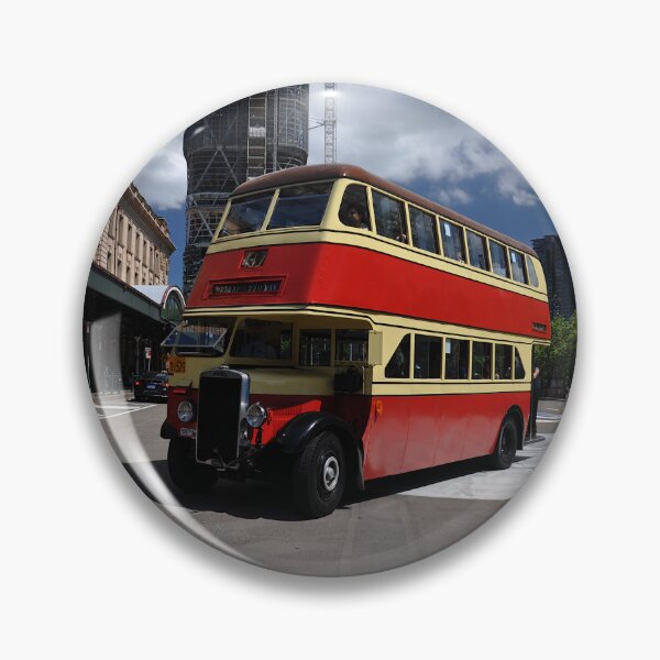 Item preview, Red Double-deck Bus, Transport Heritage Expo, Australia 20251004 designed and sold by muz2142.