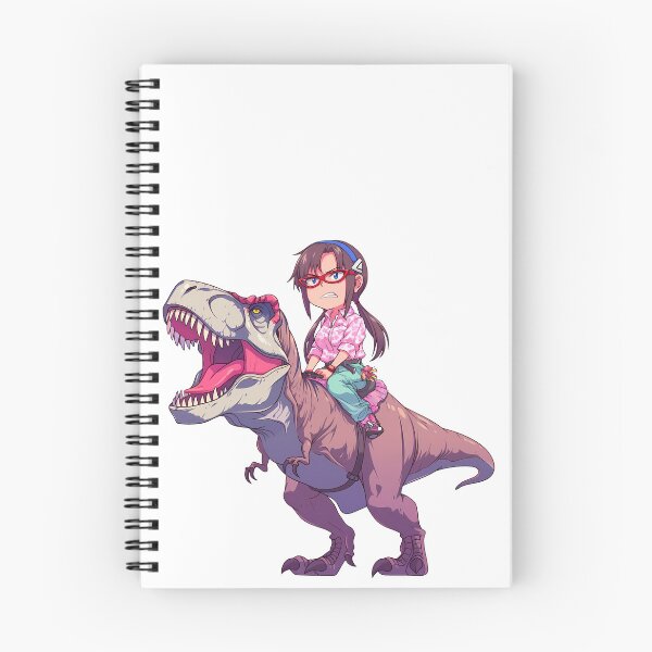 Item preview, Makinami Mari Illustrious Evangelion Dinosaur Chibi Expedition designed and sold by Dashsopaner.
