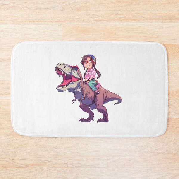 Item preview, Makinami Mari Illustrious Evangelion Dinosaur Chibi Expedition designed and sold by Dashsopaner.