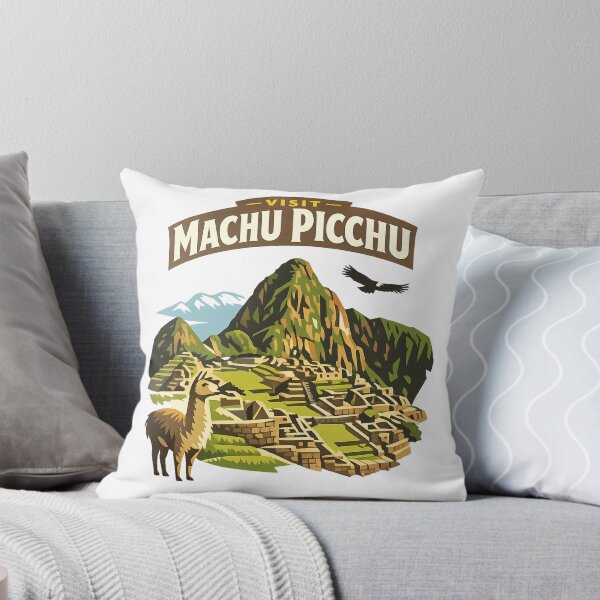 Artikelvorschau, Machu Picchu Peru Vintage-Reiseposter | Retro-Wandkunst mit Anden-Motiv entworfen und verkauft von Eclipse 3699.