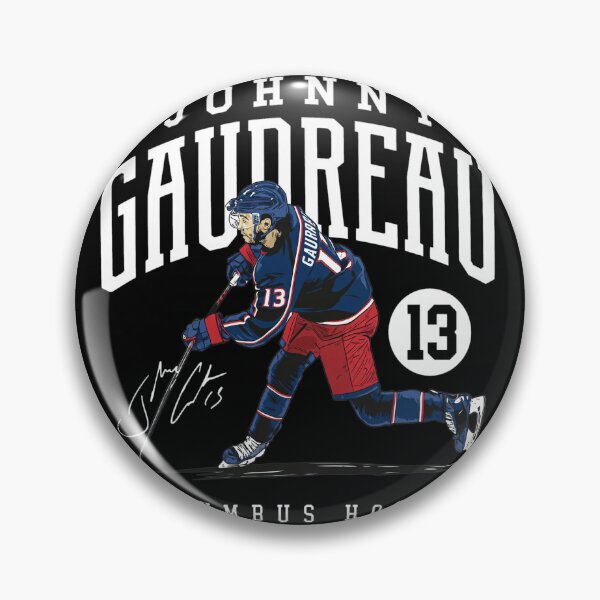 Item preview, Johnny Gaudreau 13 Columbus Hockey Vintage Tribute designed and sold by BlossomieStore.