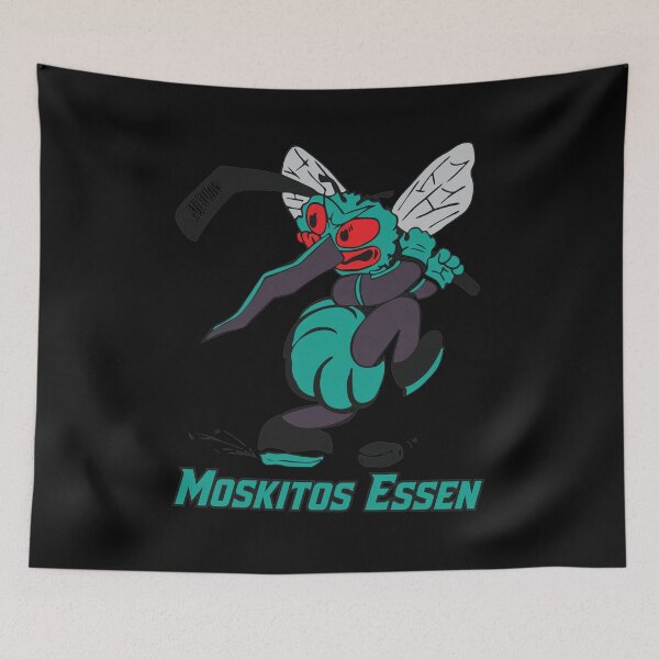 Item preview, Moskitos Essen Hockey Mascot Illustration designed and sold by BlossomieStore.