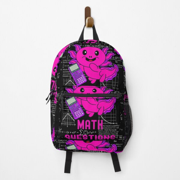 Item preview, I Axolotl Questions Cute Math Axolotl Pun designed and sold by MathWare MathClips.