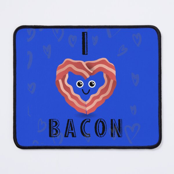 Item preview, I LOVE BACON designed and sold by CarnivoreGifts.