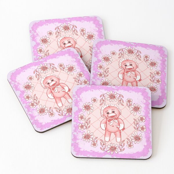 Item preview, Baby Girl Sock Monkey designed and sold by artmuvz.