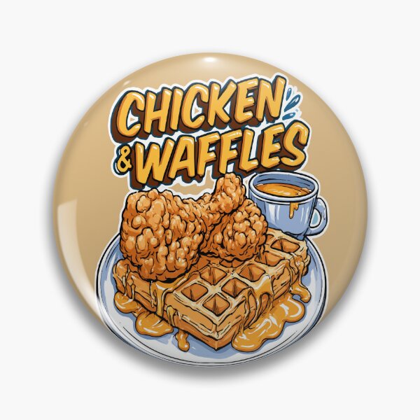 Item preview, Chicken and Waffles Design designed and sold by RichardRags.