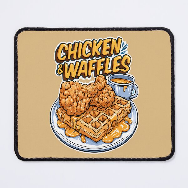 Item preview, Chicken and Waffles Design designed and sold by RichardRags.