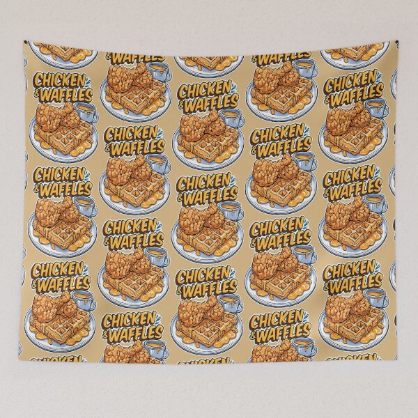 Item preview, Chicken and Waffles Design designed and sold by RichardRags.