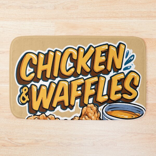 Item preview, Chicken and Waffles Design designed and sold by RichardRags.