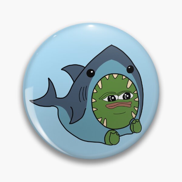Item preview, Shark Peepo designed and sold by Dr Clonbon’s Wide World of Forgs.