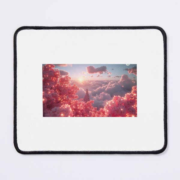 Item preview, Ethereal Pink Cherry Blossom Dreamscape and Cloud Horizon designed and sold by D Digital Art.