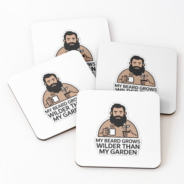 Item preview, Beard Growth Quote Art designed and sold by NiftyWrx.