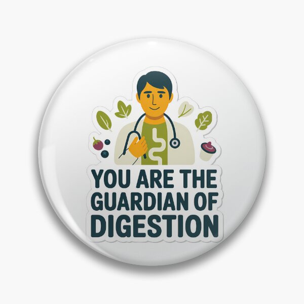 Item preview, Guardian of Digestion Illustration designed and sold by NiftyWrx.