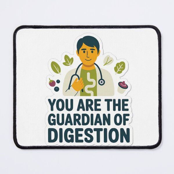 Item preview, Guardian of Digestion Illustration designed and sold by NiftyWrx.