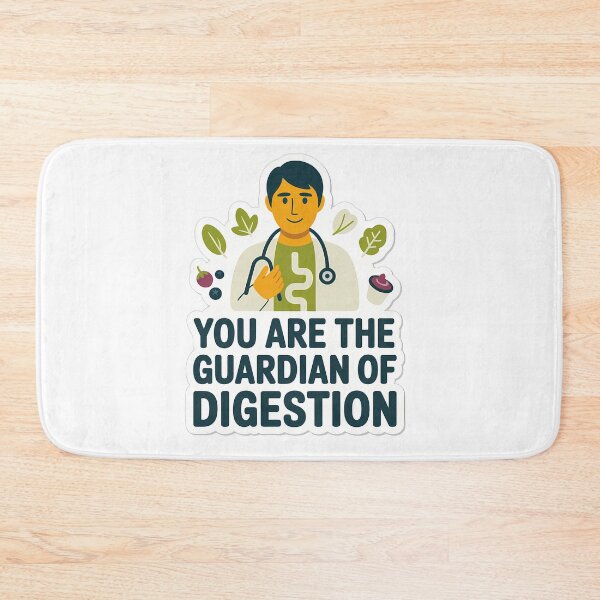 Item preview, Guardian of Digestion Illustration designed and sold by NiftyWrx.