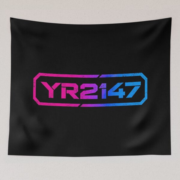 Item preview, YEAR 2147 Futuristic Cyberpunk Sci-Fi Streetwear  designed and sold by TEEJAMBOREE.