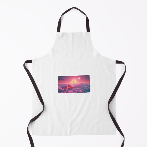 Item preview, Surreal Pink Nebula Planet and Dual Moons Space Landscape designed and sold by BigD shop.
