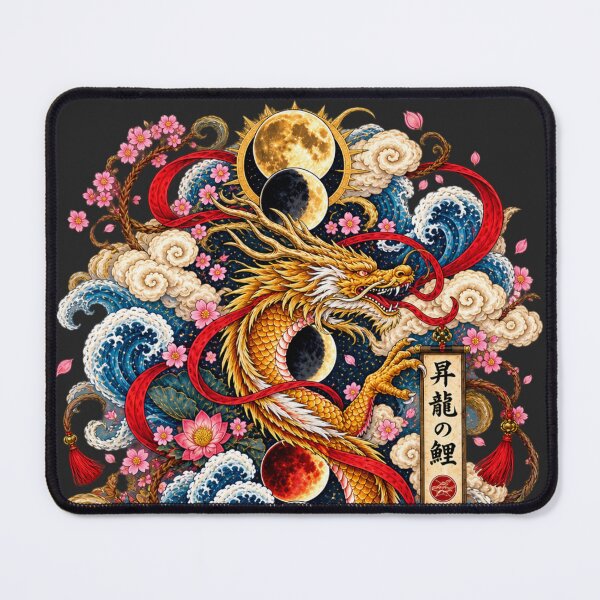 Item preview, The Rise of the Carp — Ukiyo-e Japanese Art designed and sold by Substance_life.